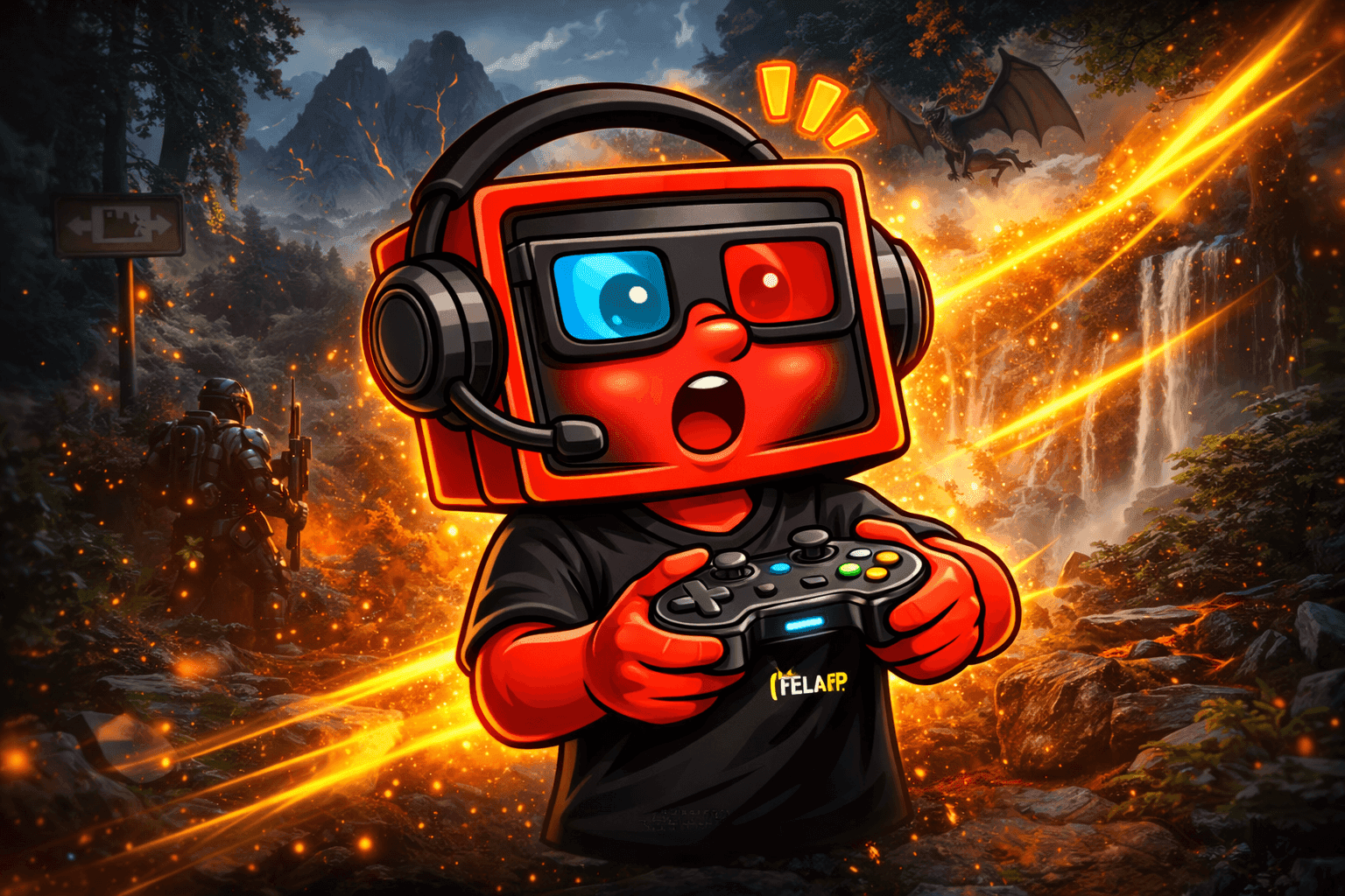 Small promotional banner for a streaming service.